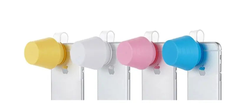 Compact LED night lamp made from food-grade silicone material