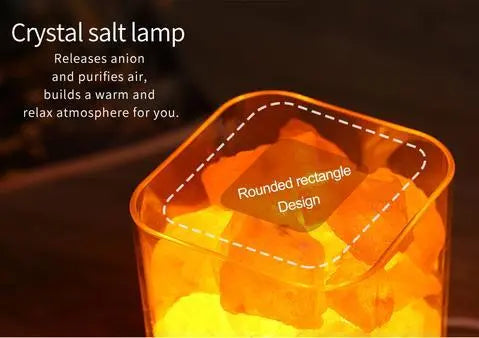 INELECTRON ™ - USB Crystal Light Himalayan Salt LED Lamp Inelectron Store