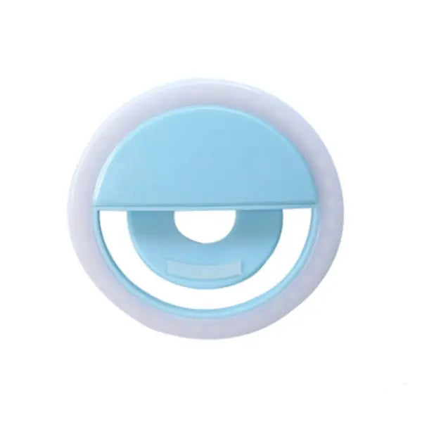 WQ20 beauty round fill light with LED lighting, USB rechargeable and adjustable brightness for selfies and vlogs