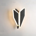 Modern Minimalist LED Lamp with Nordic Style, Available in White and Black for Bedroom and Home Decor