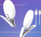 INELECTRON ™ - Mini Fill Light For Beauty Selfie Round Live Clip External LED Mini Small Q Mobile Phone Selfie Fill Light Inelectron Store