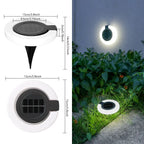 INELECTRON ™ - Solar Outdoor Courtyard Stairs Yard Waterproof Garden Lawn Folding Floor Lamp Inelectron Store