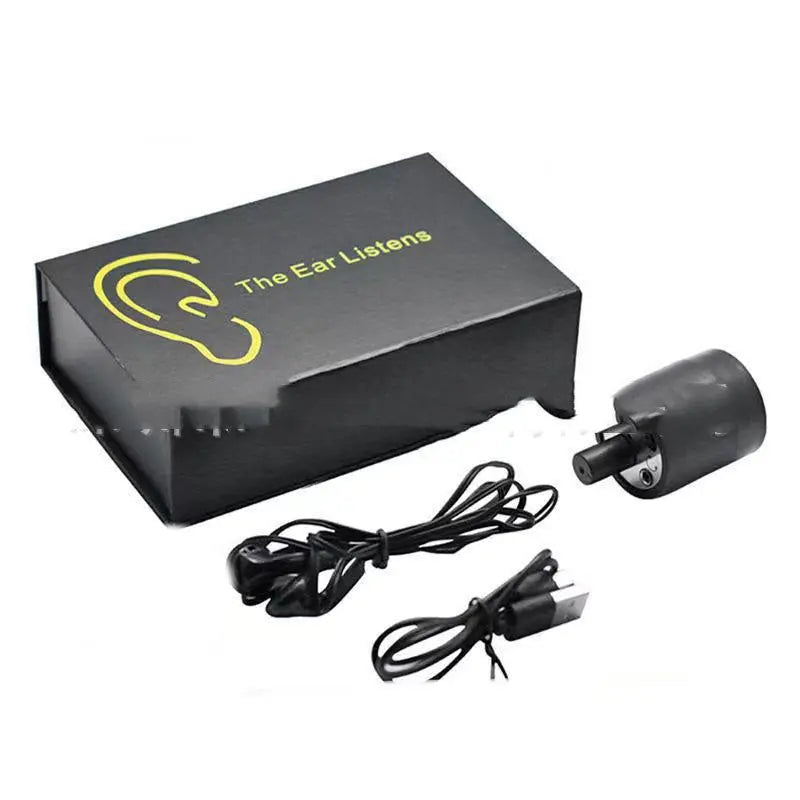 High-Sensitivity Wall Sound Amplifier and Pipe Leak Detector Device – Rechargeable and Compact