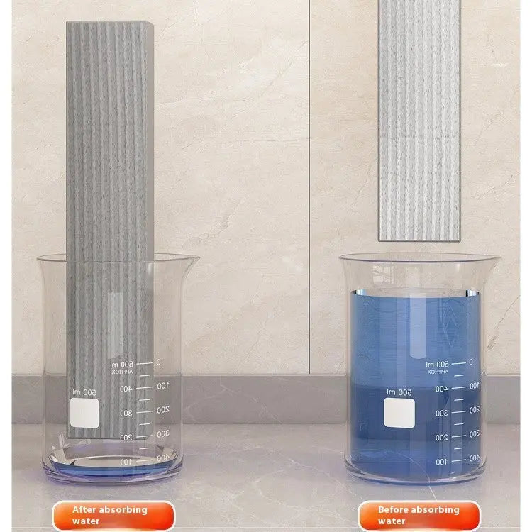 INELECTRON ™ - Portable Mop with Chrysanthemum Double Stitching & Cotton Head - Ideal for Home & Travel Cleaning Inelectron Store