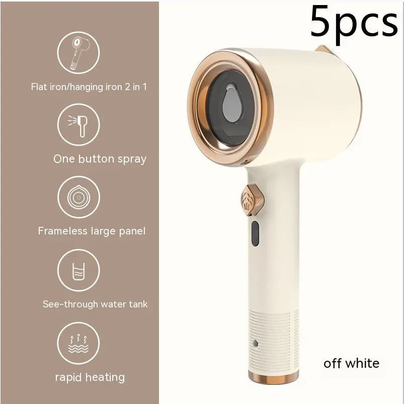 INELECTRON ™ - Mini Handheld Garment Steamer – Portable Fabric Steam Iron for Travel & Home | Vertical Steaming, US Plug Inelectron Store