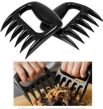 BBQ Shredder set displayed together, compact and easy to store