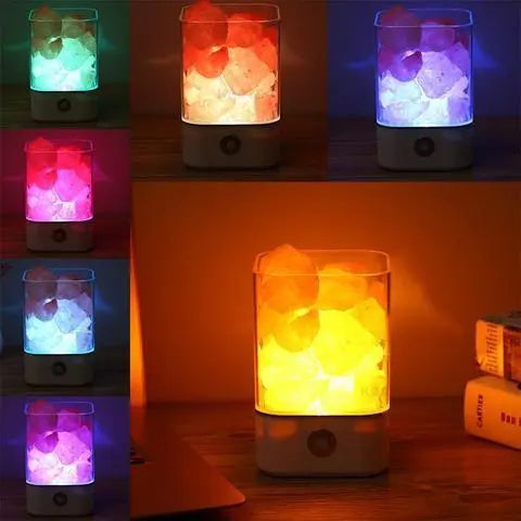 INELECTRON ™ - USB Crystal Light Himalayan Salt LED Lamp Inelectron Store