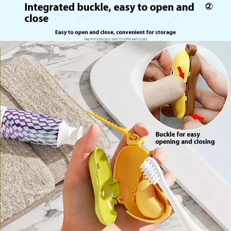 INELECTRON ™ -  Banana Portable Toothbrush Storage Dust Cover Electric Travel Toothbrush Case - Inelectron Store
