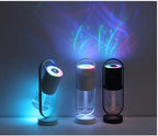 Magic Shadow USB Air Humidifier with Ultrasonic Mist, Night Light, and USB Power ( Three Colours Projector)
