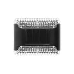 Solar wall lamp for outdoor courtyards with LED lights, waterproof and energy-efficient, perfect for garden or pathway lighting