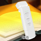 Summer USB Rechargeable Book Light, Clip-On LED Reading Light, Reading Lamp, LED Lights, Flexible Adjustable Angle Night Light