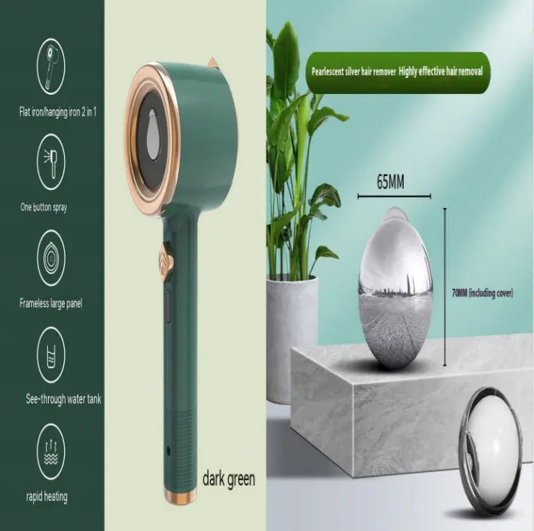 INELECTRON ™ - Mini Handheld Garment Steamer – Portable Fabric Steam Iron for Travel & Home | Vertical Steaming, US Plug Inelectron Store