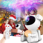 Fall Astronaut Galaxy Projector Night Light, Room Lights with Remote Control, Portable Star Projector Night Lamp, Ambient LED Lights for Bedroom Living Room Home Decor, House Accessories Furniture for Barracks Room Transformation