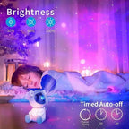 Fall Astronaut Galaxy Projector Night Light, Room Lights with Remote Control, Portable Star Projector Night Lamp, Ambient LED Lights for Bedroom Living Room Home Decor, House Accessories Furniture for Barracks Room Transformation