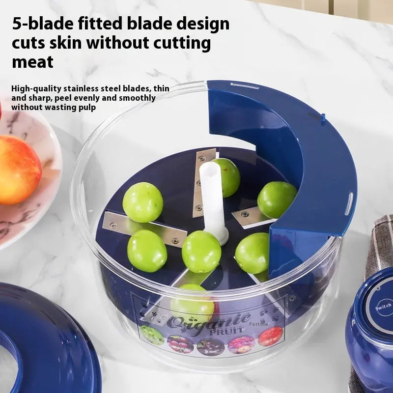 INELECTRON ™ - Grape Automatic Household Electric Fruit Peeler Inelectron Store