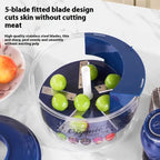 INELECTRON ™ - Grape Automatic Household Electric Fruit Peeler Inelectron Store