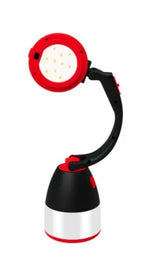 3-in-1 multifunctional LED lamp with adjustable angles, powerful illumination, waterproof and rechargeable for camping, emergency, and night riding
