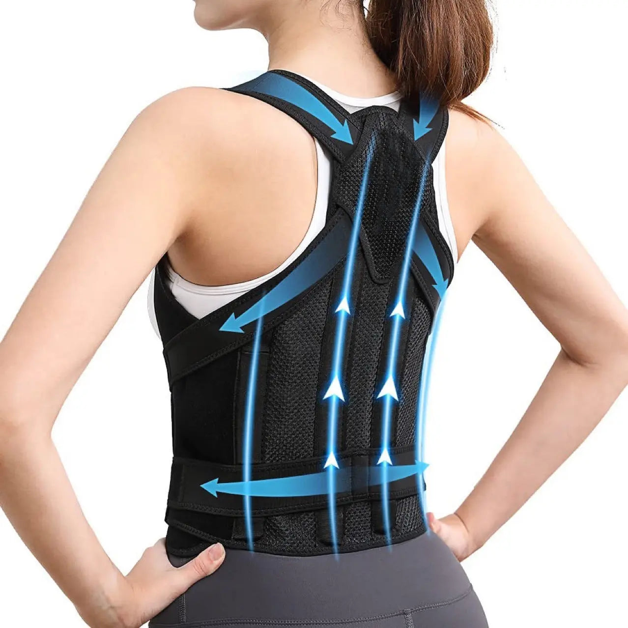 Strong Support Back Brace for posture correction and back pain relief