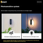 Solar Outdoor Yard Lamp Waterproof - Abstract Design for Garden Lighting