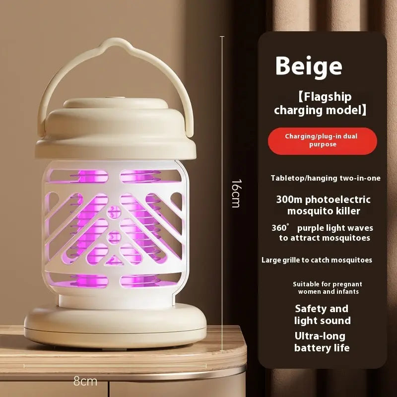 Beige mosquito killer lamp with specifications