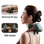 INELECTRON ™ - Neck Shoulder Massager Deep Tissue Shiatsu Back Cervical Massage Machine Bionic Heated Fatigue Relief Relax Muscle ﻿3-Level - Inelectron Store