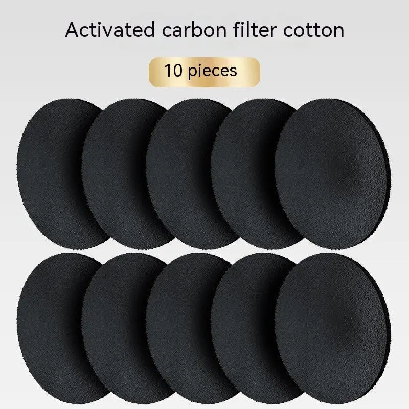 10 pieces of activated carbon filter cotton 