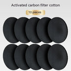 10 pieces of activated carbon filter cotton 