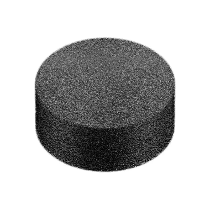 Portable small kitchen ventilator in black gold with filter element, USB-powered desktop smoke extractor fan