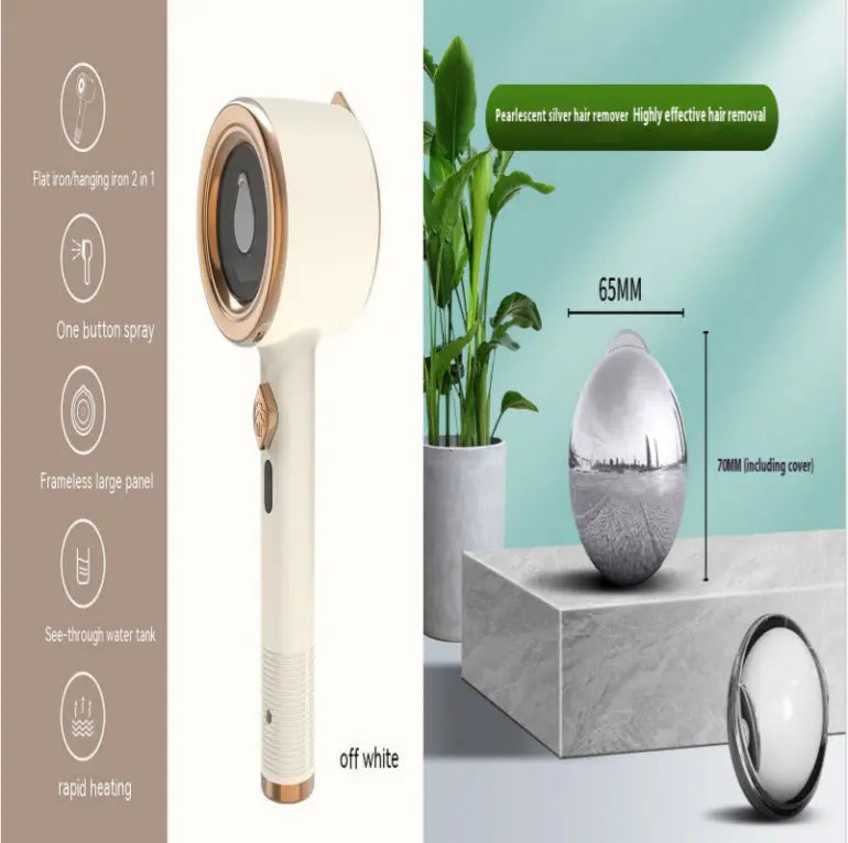 Visual water tank feature of garment steamer with 50ml capacity