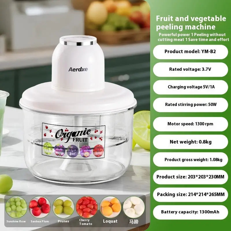 INELECTRON ™ - Grape Automatic Household Electric Fruit Peeler Inelectron Store