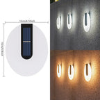 Solar Outdoor Yard Lamp Waterproof - Abstract Design for Garden Lighting