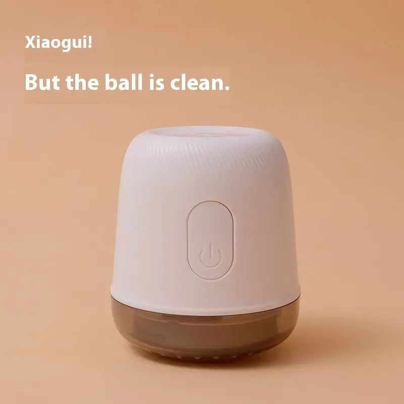 Compact rechargeable fabric lint remover with 6-blade stainless steel cutter and Type-C port – ideal for clothes and home use