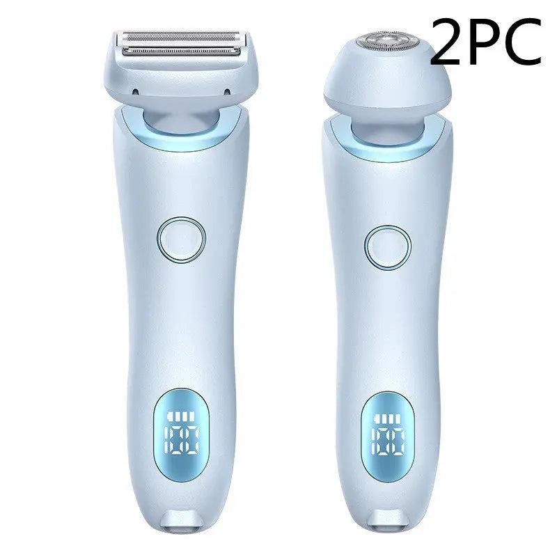 INELECTRON ™ - 2-in-1 Electric Shaver for Women – USB Rechargeable Epilator, Wet & Dry Shaving Razor for Body, Face, Armpit & Bikini Line Inelectron Store