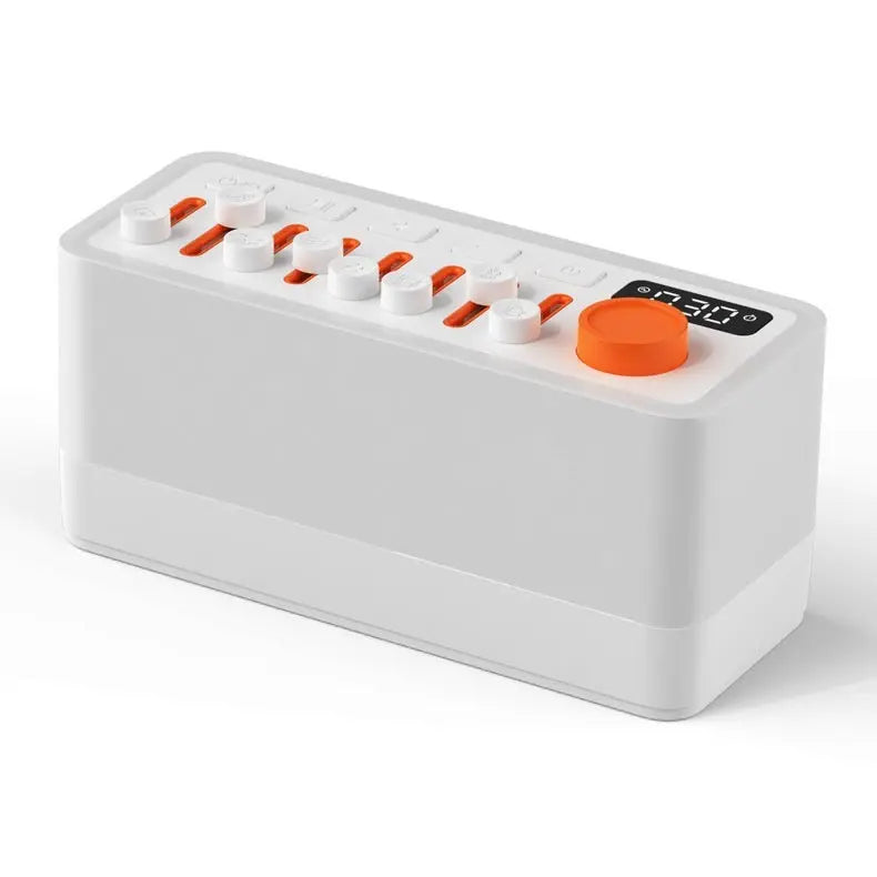 White Noise Sleep Sound Machine DIY Bluetooth-compatible Stereo Light RGB Seven-color Atmosphere Night Light - Inelectron Store