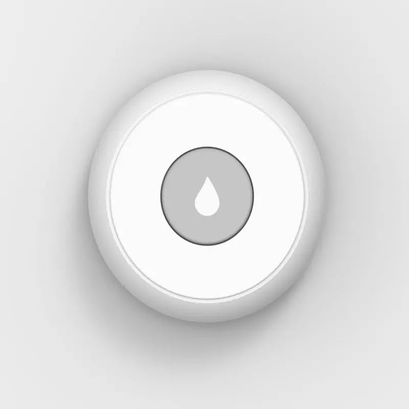 User receiving APP alert on smartphone from wireless water sensor