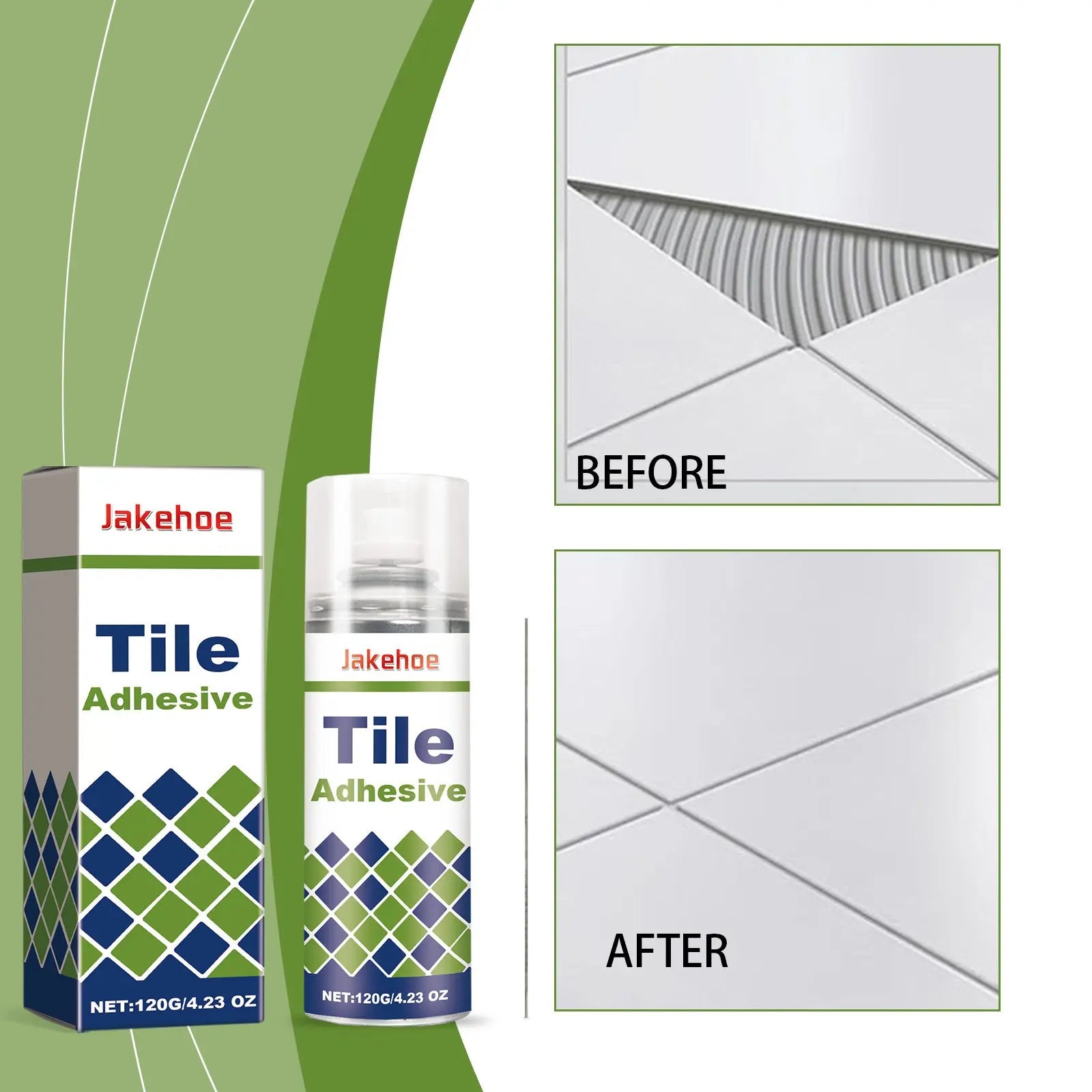 INELECTRON ™ - Tile Repair Glue – Waterproof Adhesive for Cracks & Surface Restoration Inelectron Store